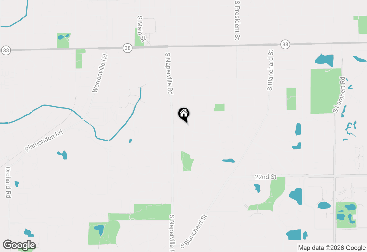 Map of 449 Farnham Lane, Wheaton, IL 60189