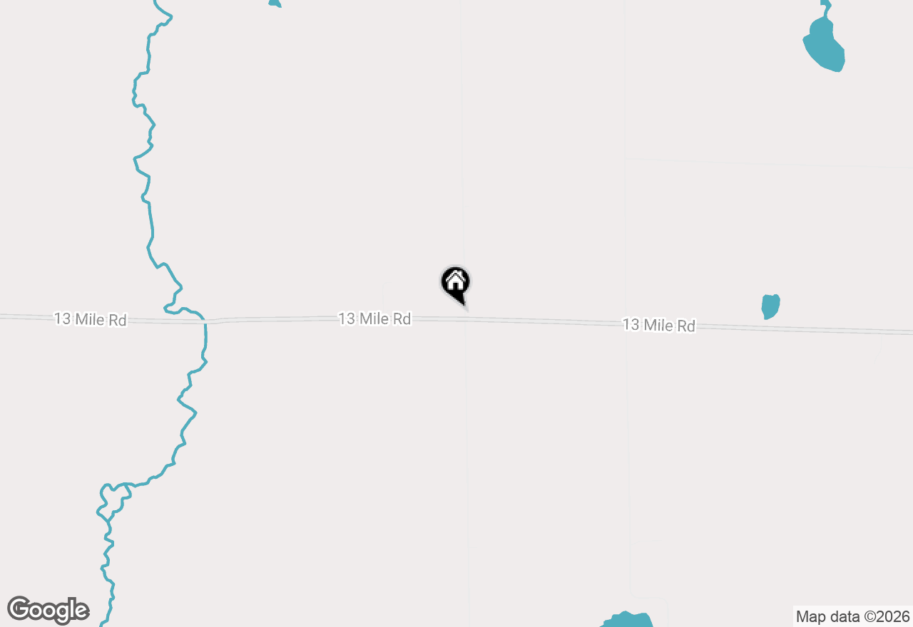 Map of 6022 13 Mile Road, Mecosta, MI 49332