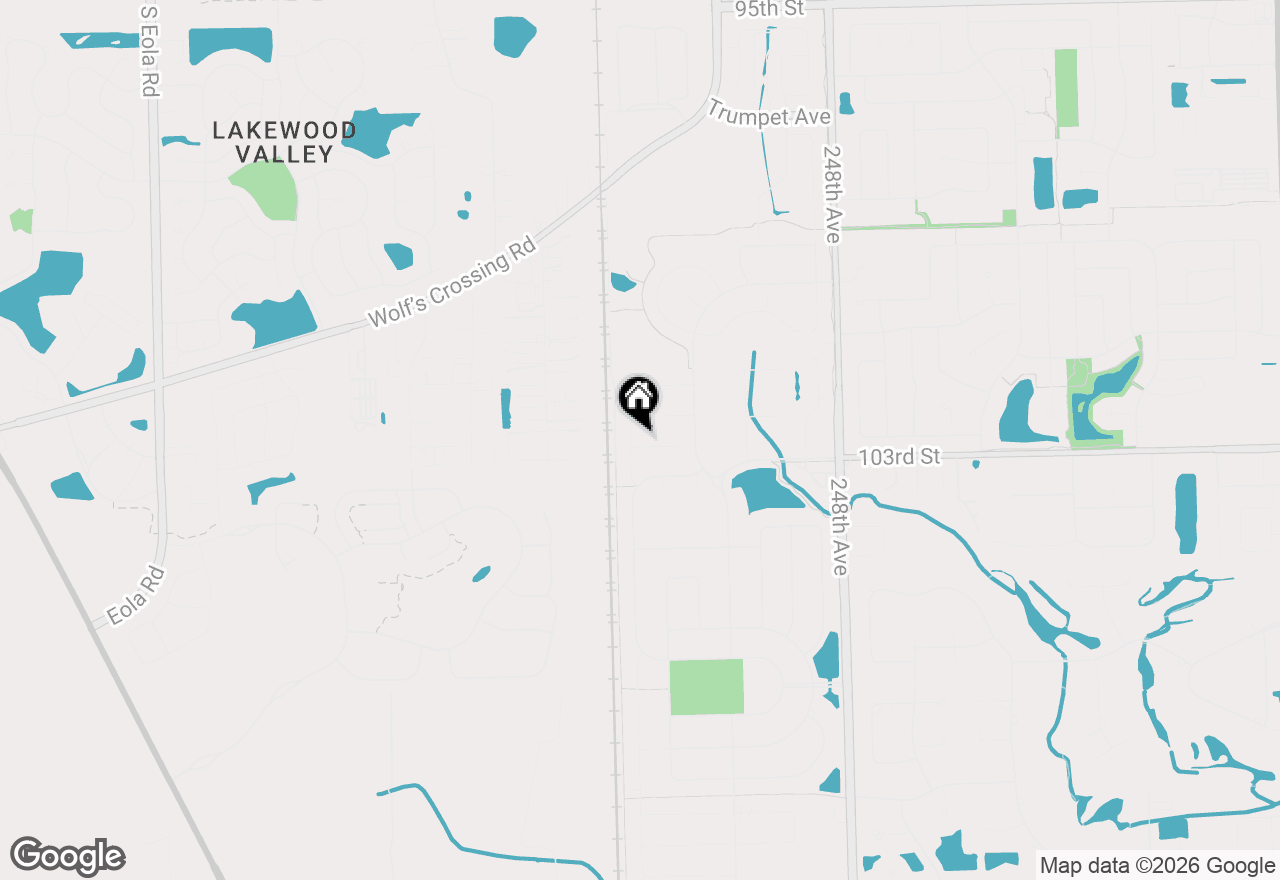 Map of 4327 Plantree Road, Naperville, IL 60564