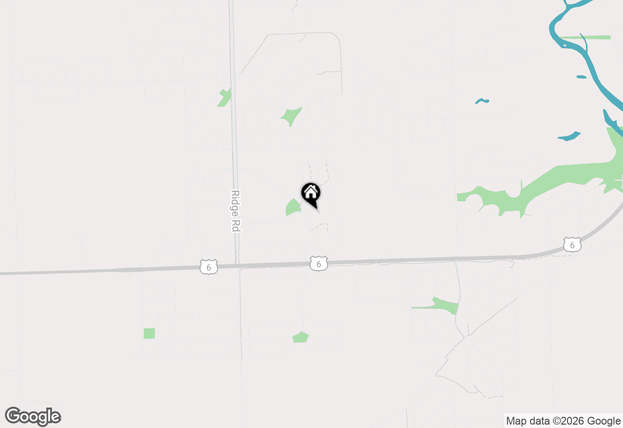 Map of 25407 S Yellow Pine Drive, Channahon, IL 60410