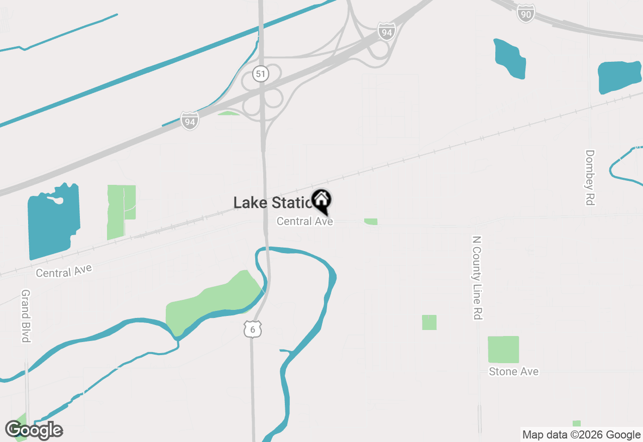 Map of 2489 Spencer Street, Lake Station, IN 46405