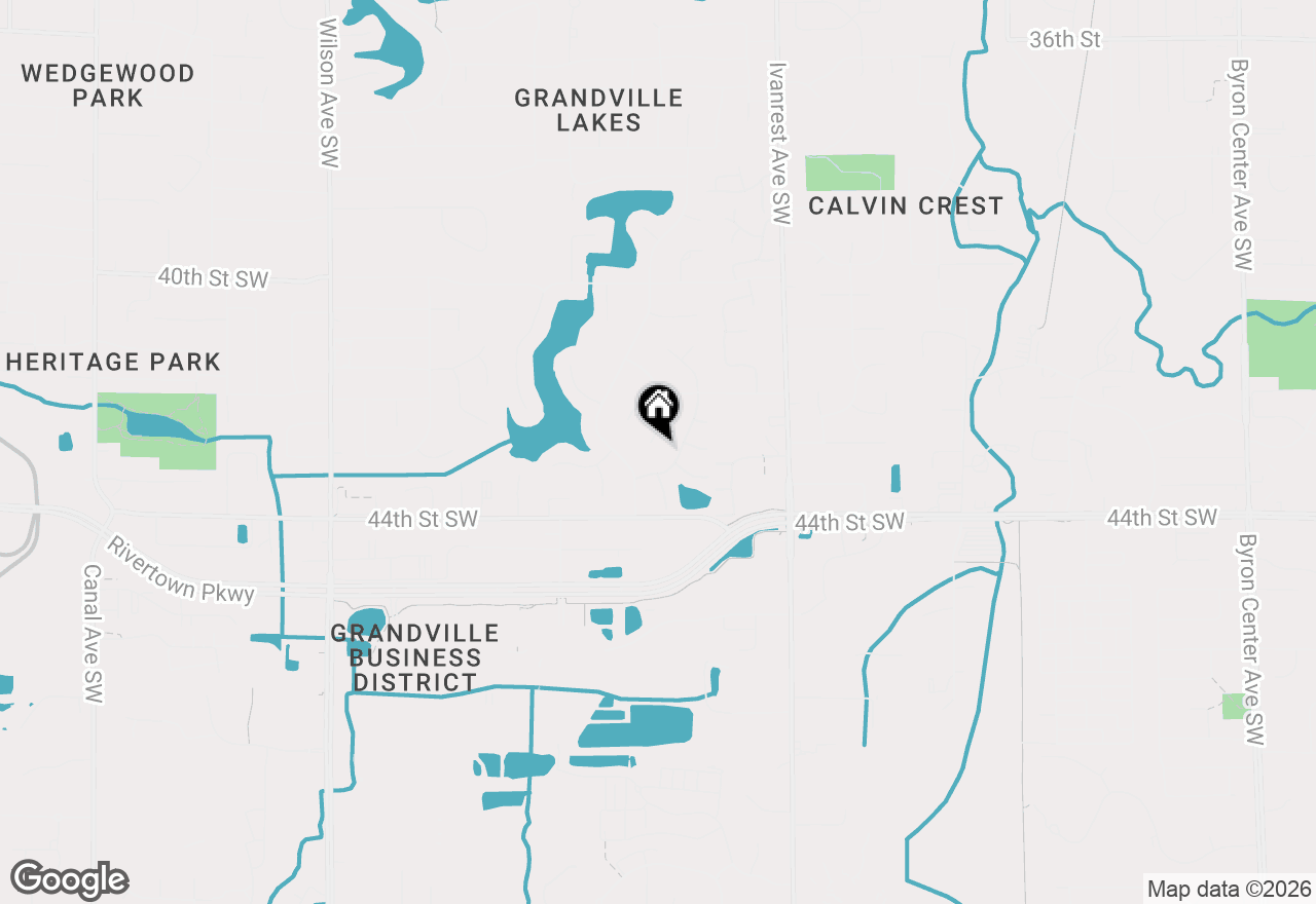 Map of 4206 Little Star Court Sw, Grandville, MI 49418