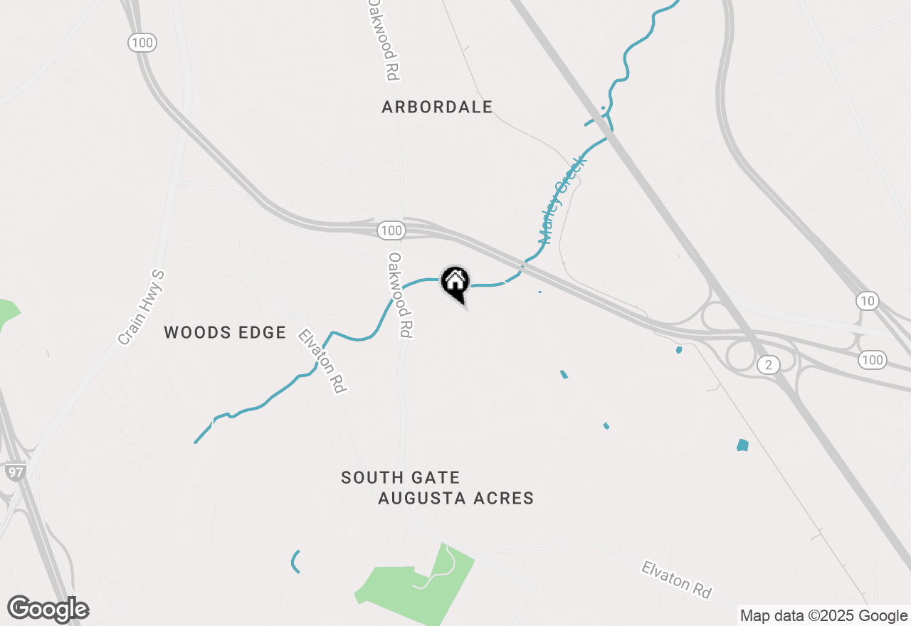 Map of 254 Cross Creek Drive, Glen Burnie, MD 21061