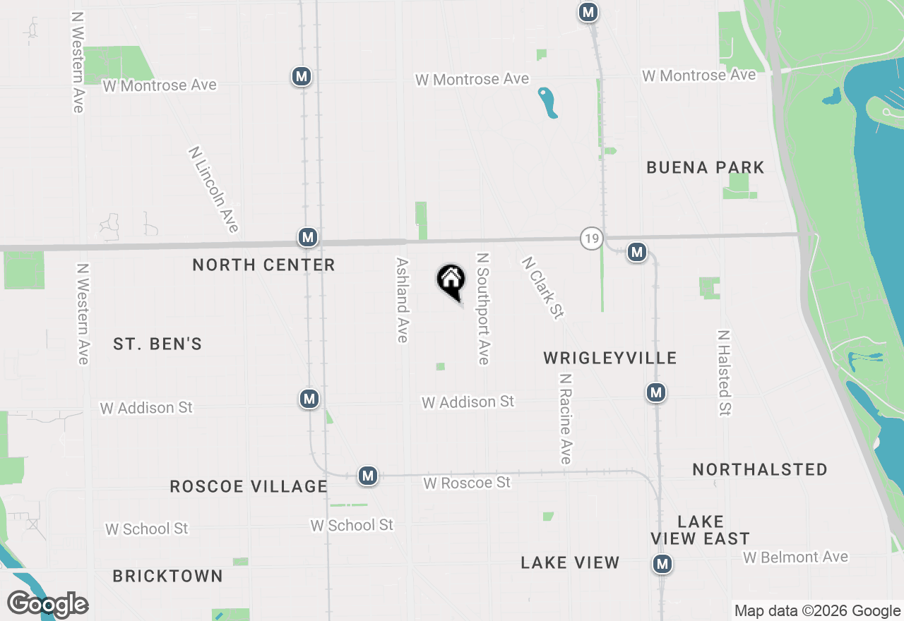 Map of 3814 N Janssen Avenue, Chicago, IL 60613