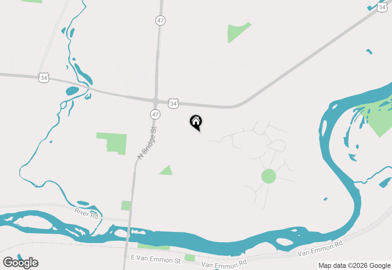 Map of 458 Landmark Avenue #458, Yorkville, IL 60560
