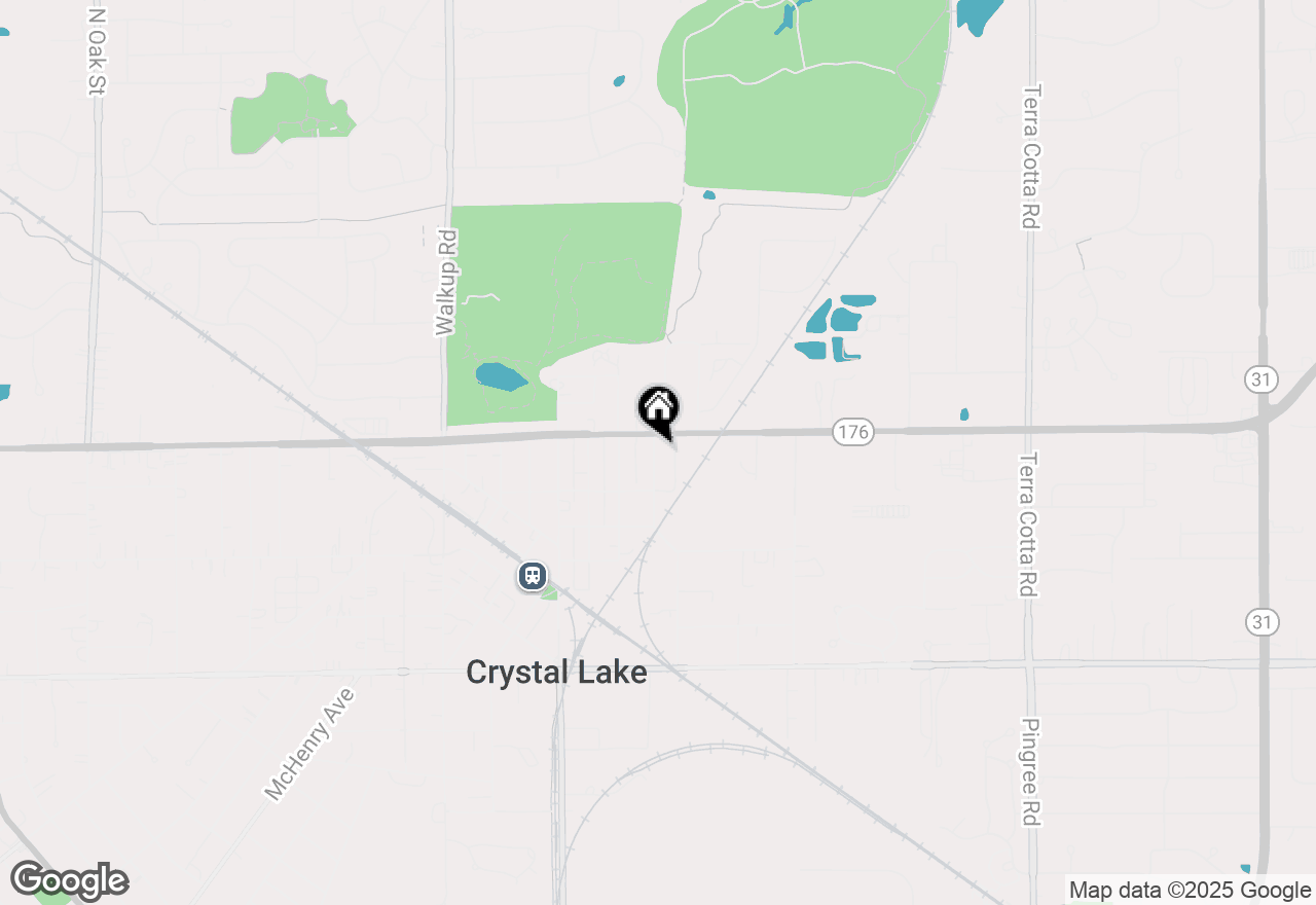Map of 231 Glen Avenue, Crystal Lake, IL 60014