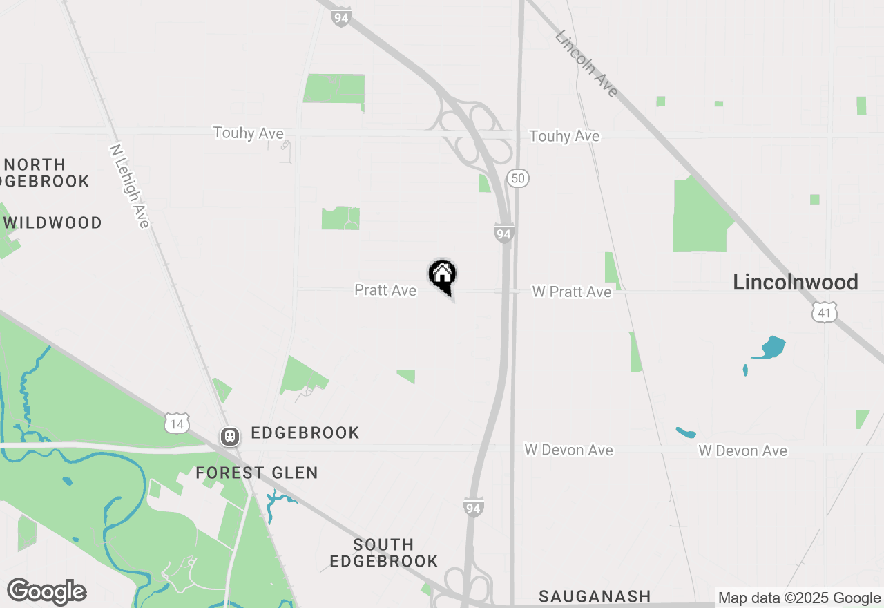 Map of 6739 N Leroy Avenue, Lincolnwood, IL 60712