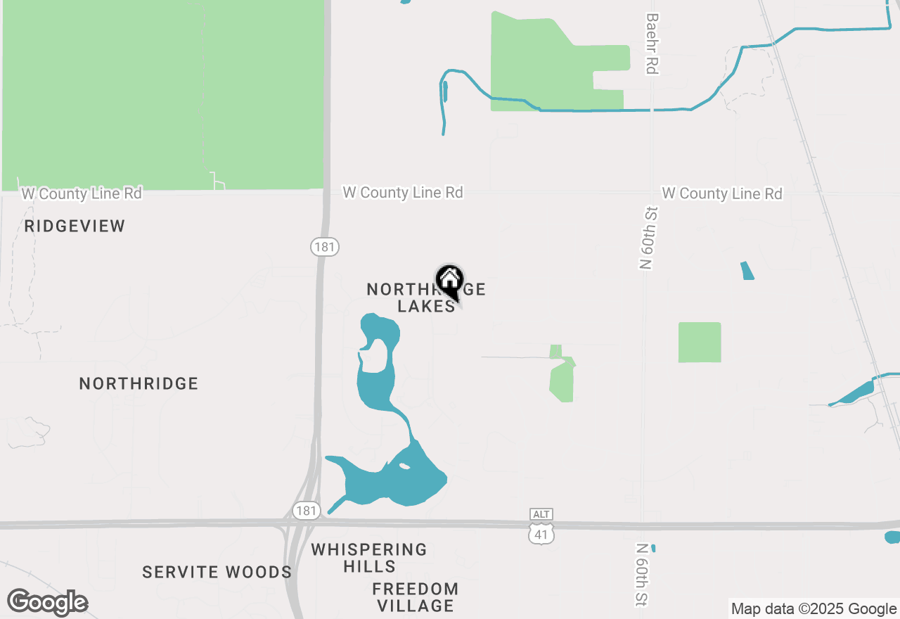 Map of 9188 N 70th St, Milwaukee, WI 53223