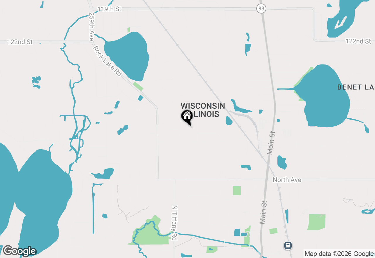 Map of 340 Kennedy Drive, Antioch, IL 60002