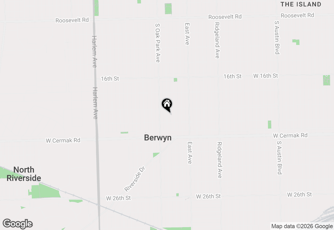 Map of 1955 Euclid Avenue #208, Berwyn, IL 60402