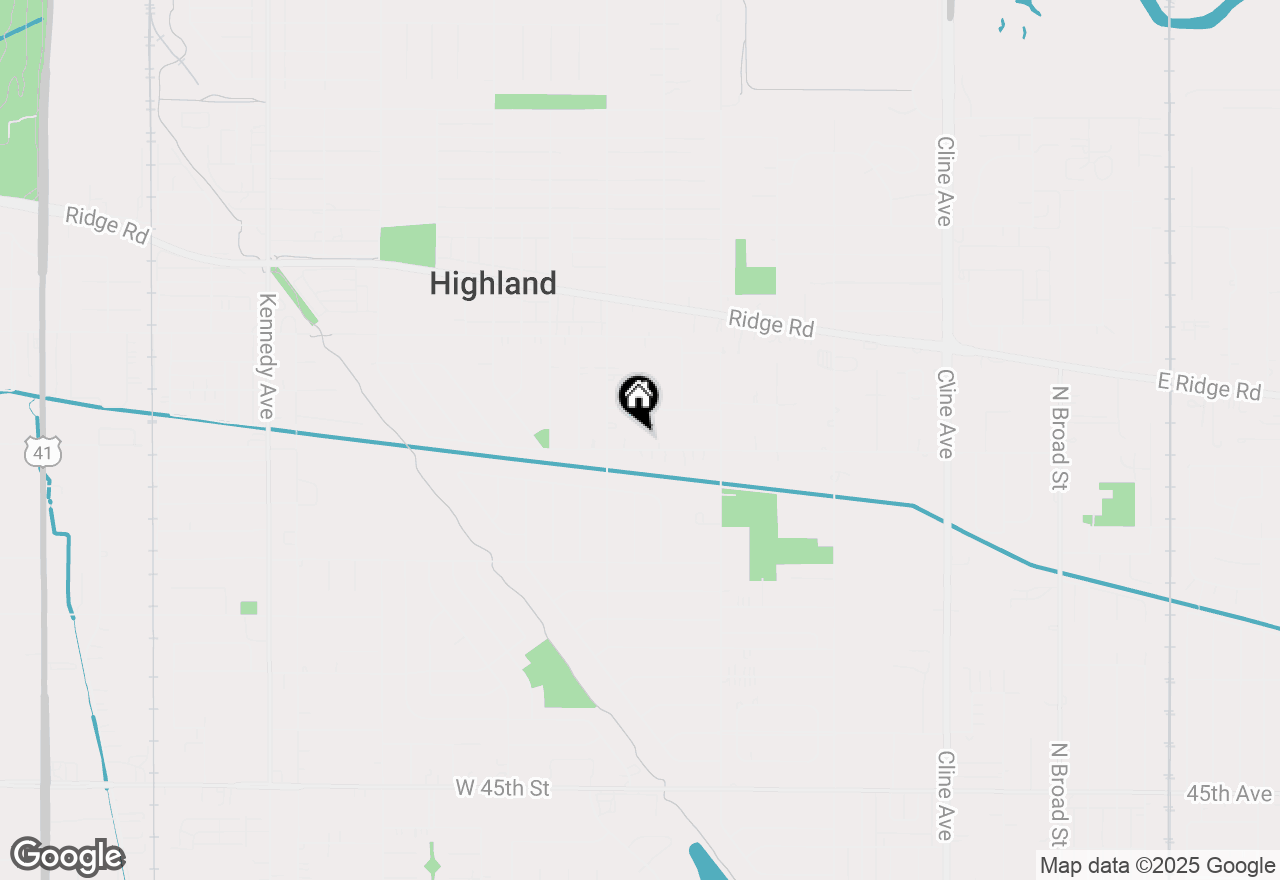 Map of 3425 Wirth Road, Highland, IN 46322
