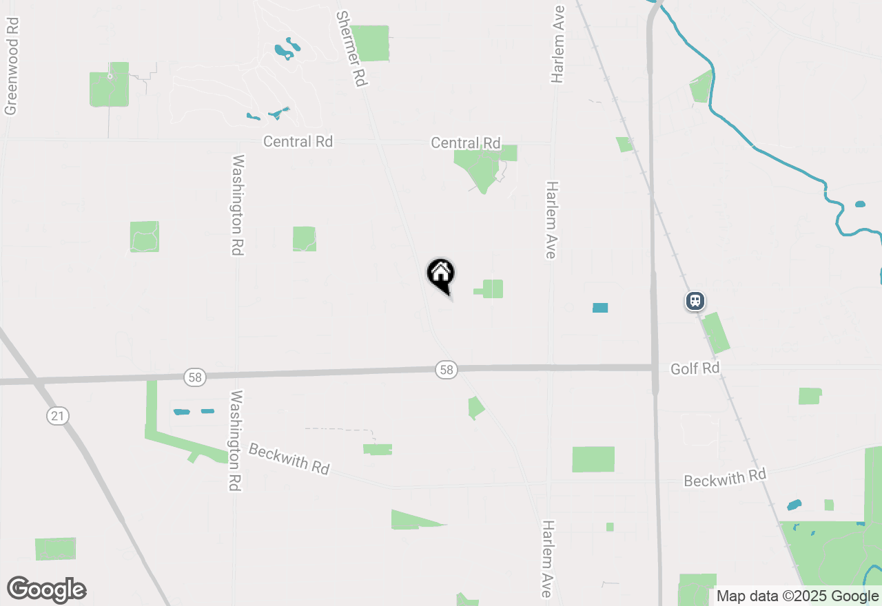 Map of 2140 Cedar Court, Glenview, IL 60025