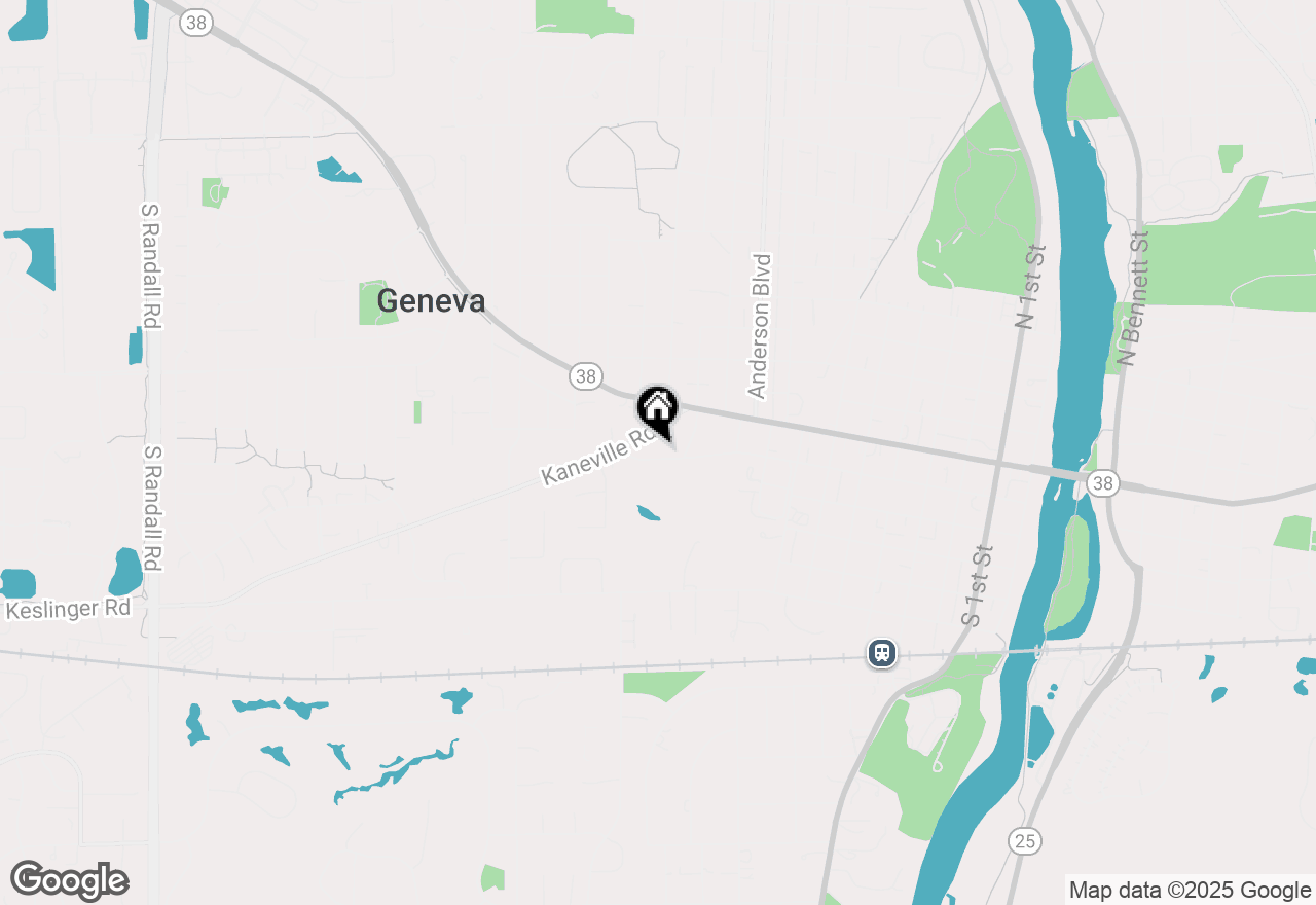 Map of 1211 James Street, Geneva, IL 60134