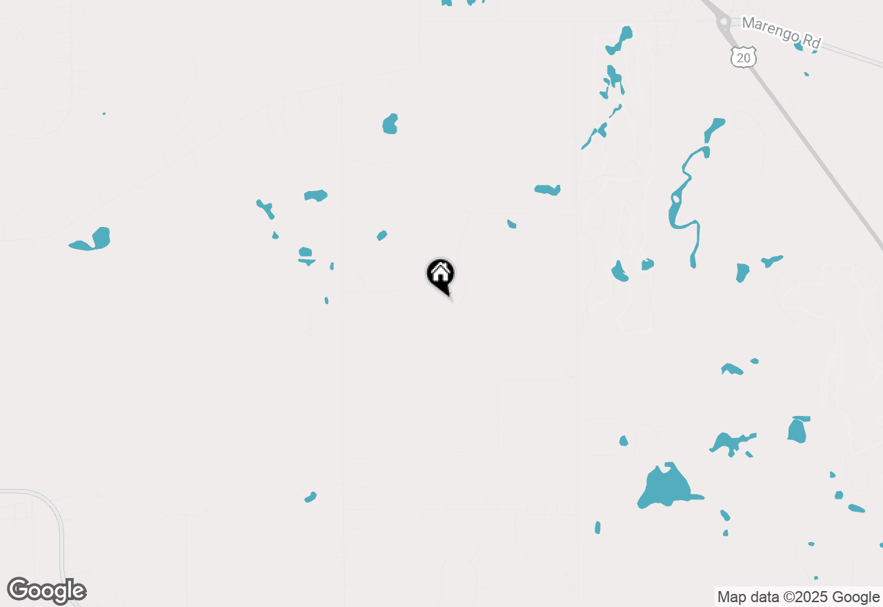 Map of 9417 Conestoga Trail, Marengo, IL 60152