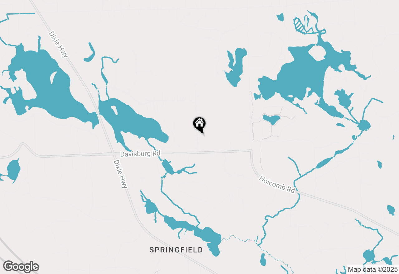 Map of 8510 Clarridge Road, Clarkston, MI 48348