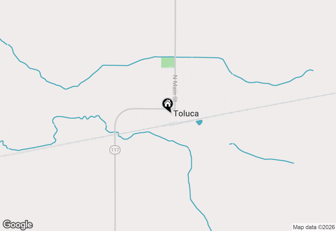 Map of 122 S Cedar Street, Toluca, IL 61369