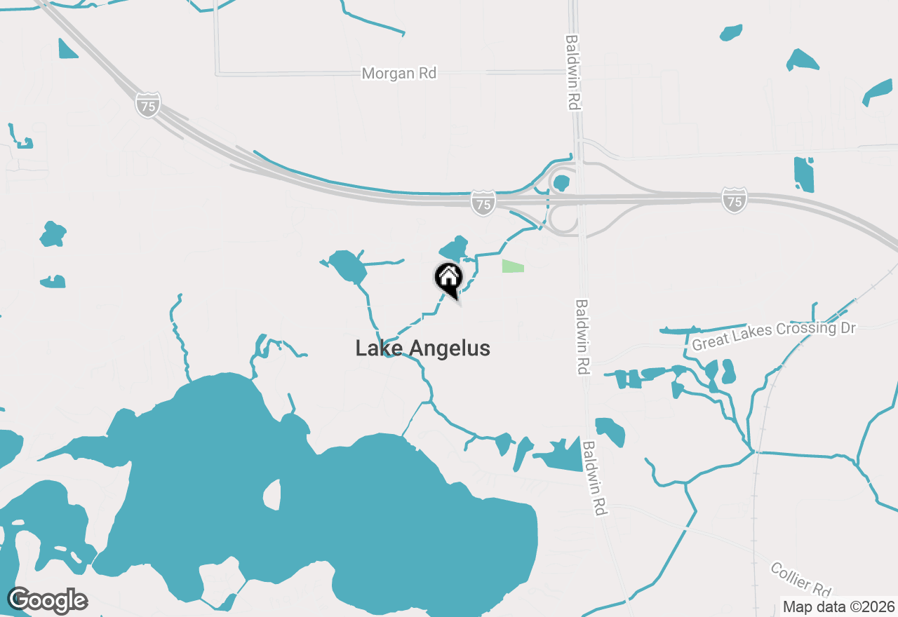 Map of 439 Alberta Street Lot 81, Auburn Hills, MI 48326