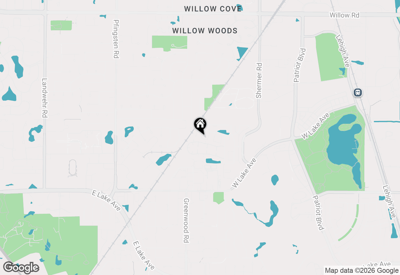 Map of 3275 Coral Lane, Glenview, IL 60026