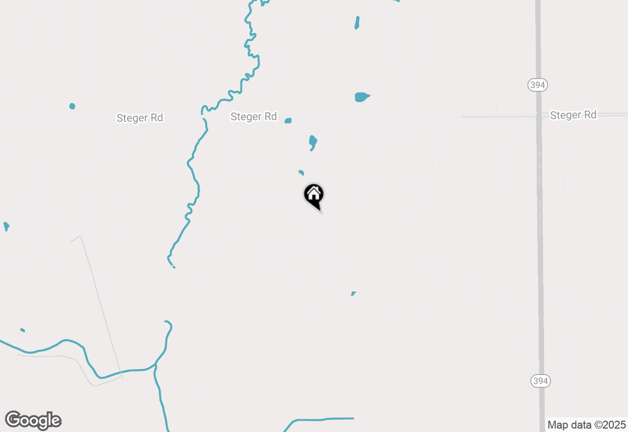 Map of 773 Aberdeen Drive, Crete, IL 60417