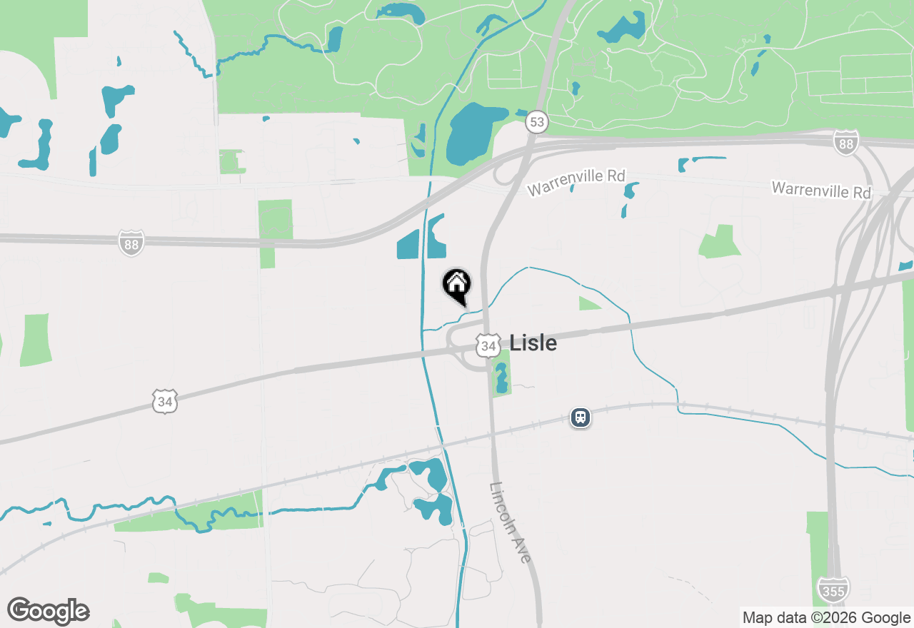 Map of 4607 Dumoulin Avenue, Lisle, IL 60532