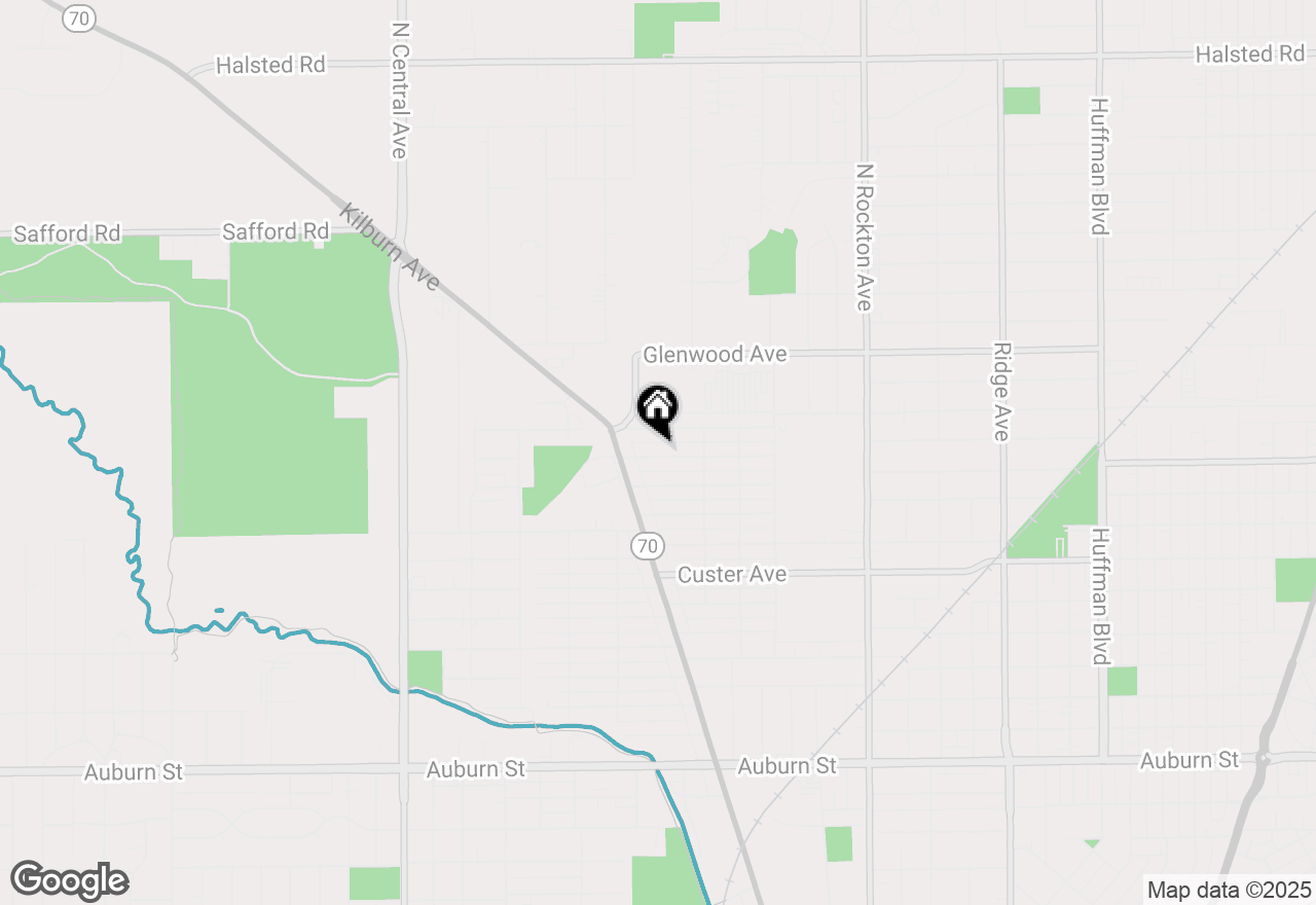 Map of 3107 Gladstone Avenue, Rockford, IL 61101