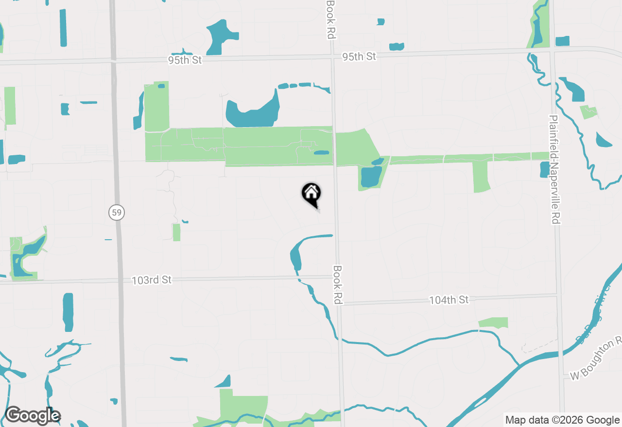 Map of 11S560 Whittington Lane, Naperville, IL 60564