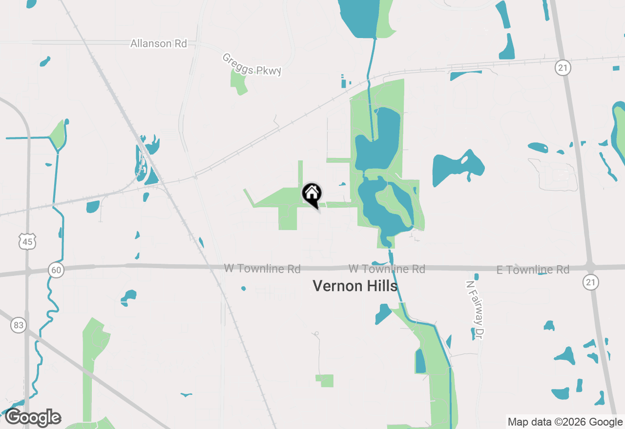 Map of 149 Brandywine Court, Vernon Hills, IL 60061