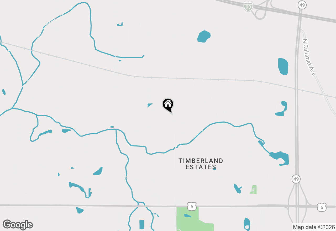Map of 8 W Shakespeare Drive, Valparaiso, IN 46385