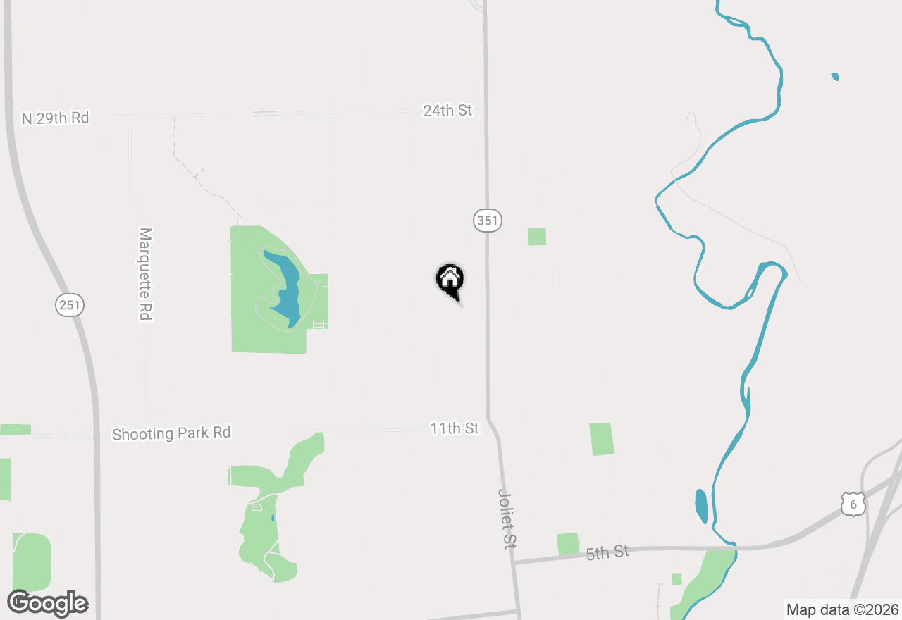 Map of 1561 Argyle Road, Lasalle, IL 61301