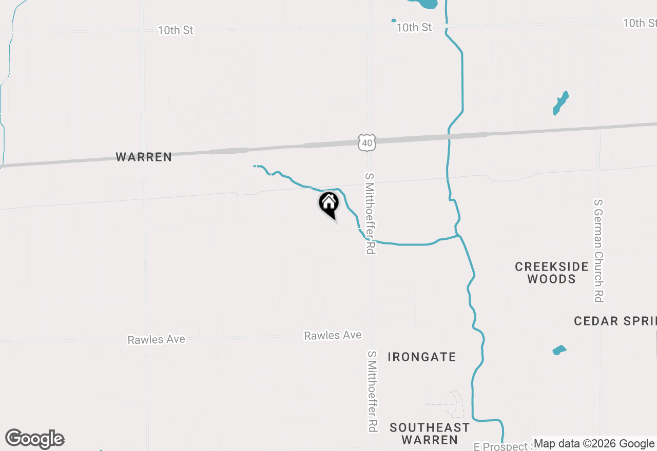 Map of 9820 Legends Creek Drive #208, Indianapolis, IN 46229