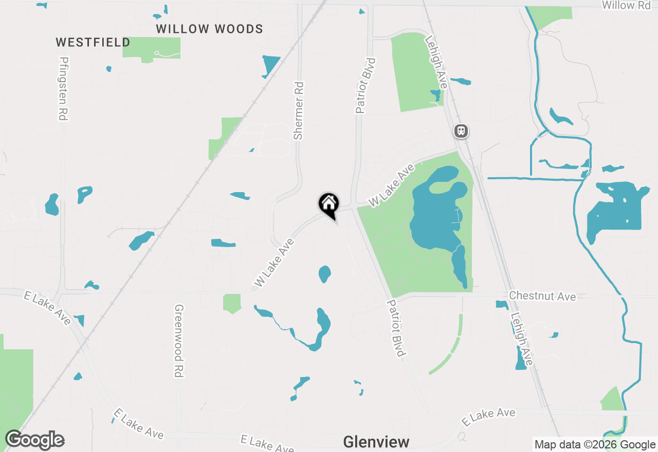 Map of 2016 Valor Court #1, Glenview, IL 60026