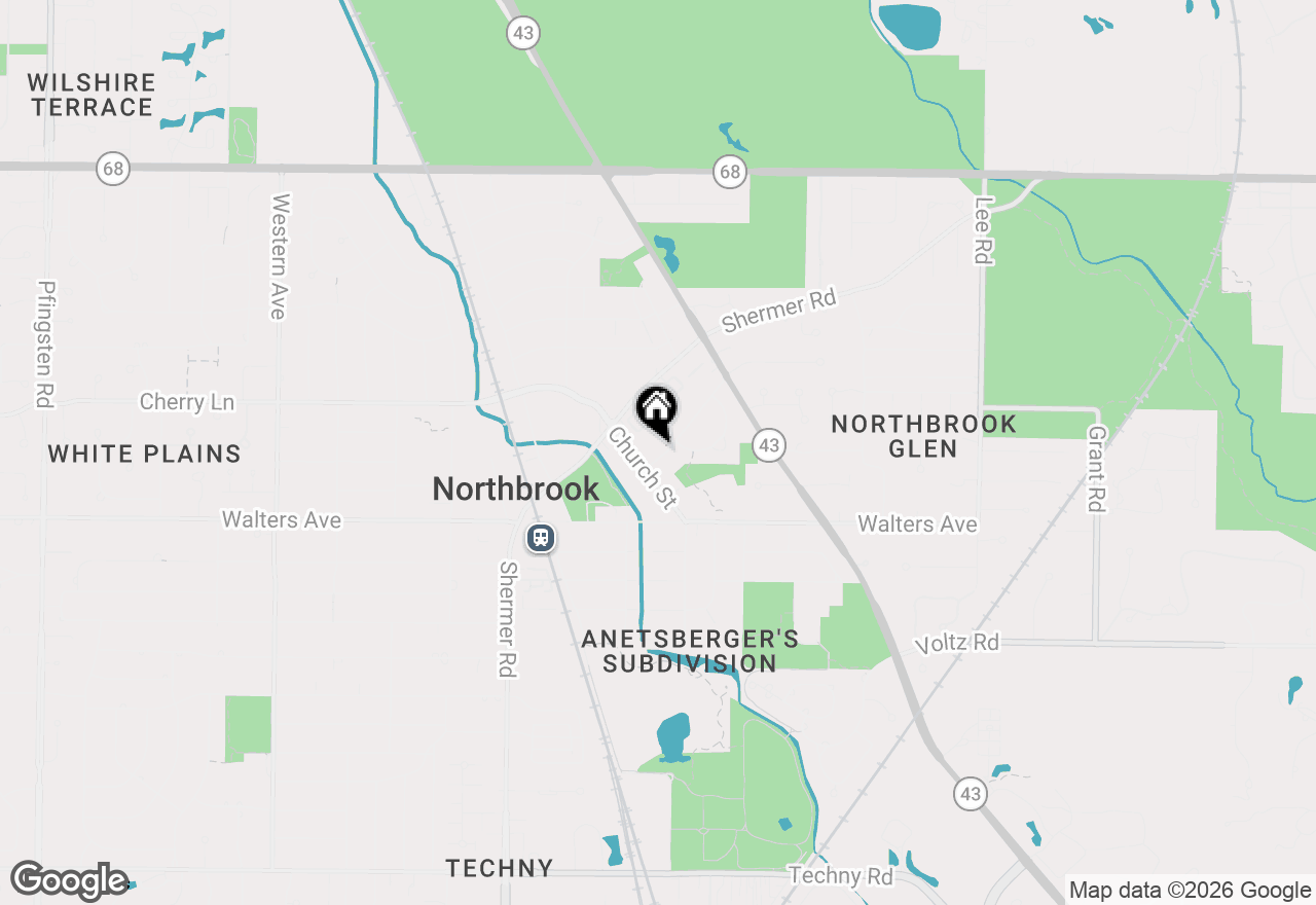 Map of 1804 Chapel Court, Northbrook, IL 60062