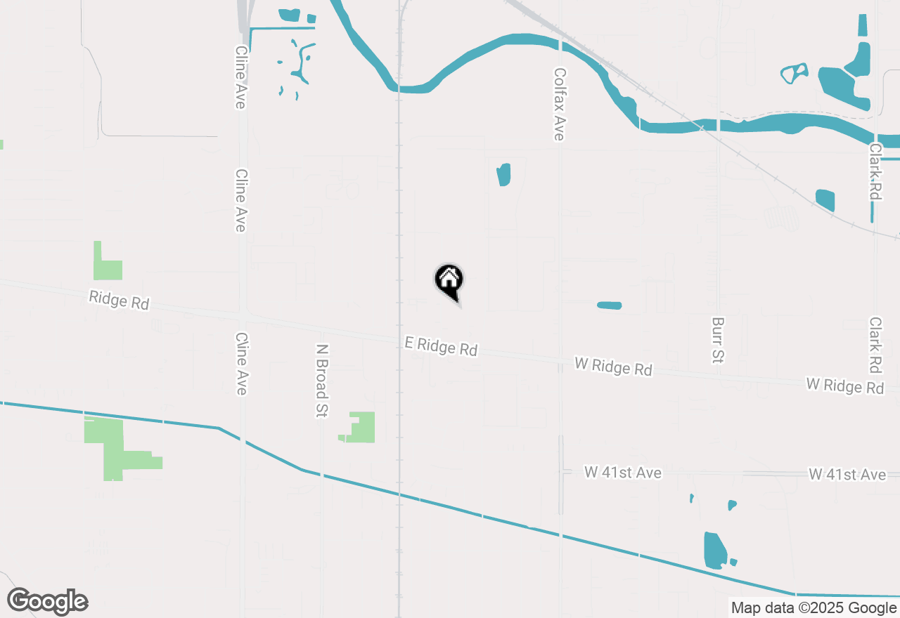 Map of 1703 Norwood Drive, Griffith, IN 46319