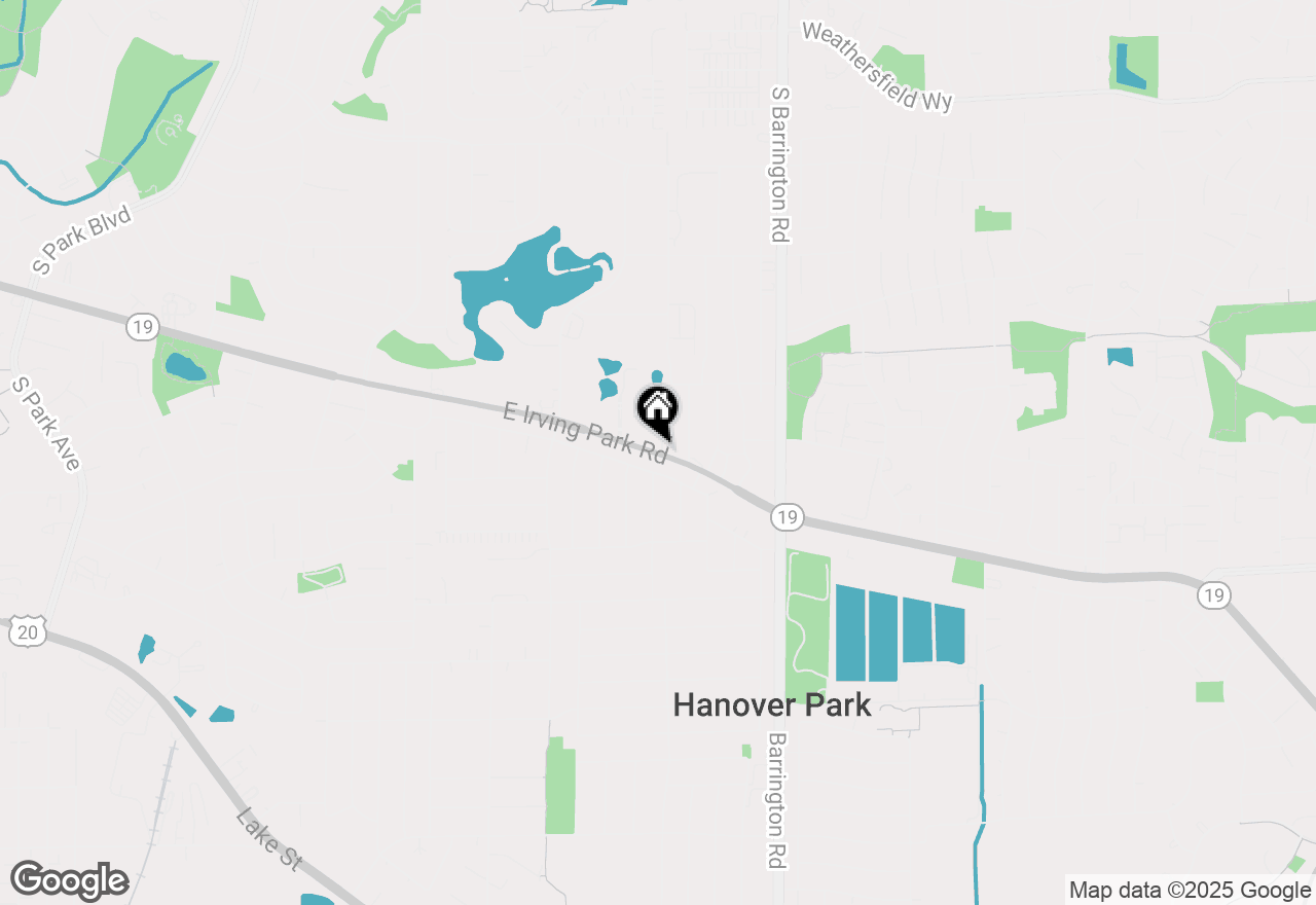 Map of 1818 Irving Park Road, Hanover Park, IL 60133