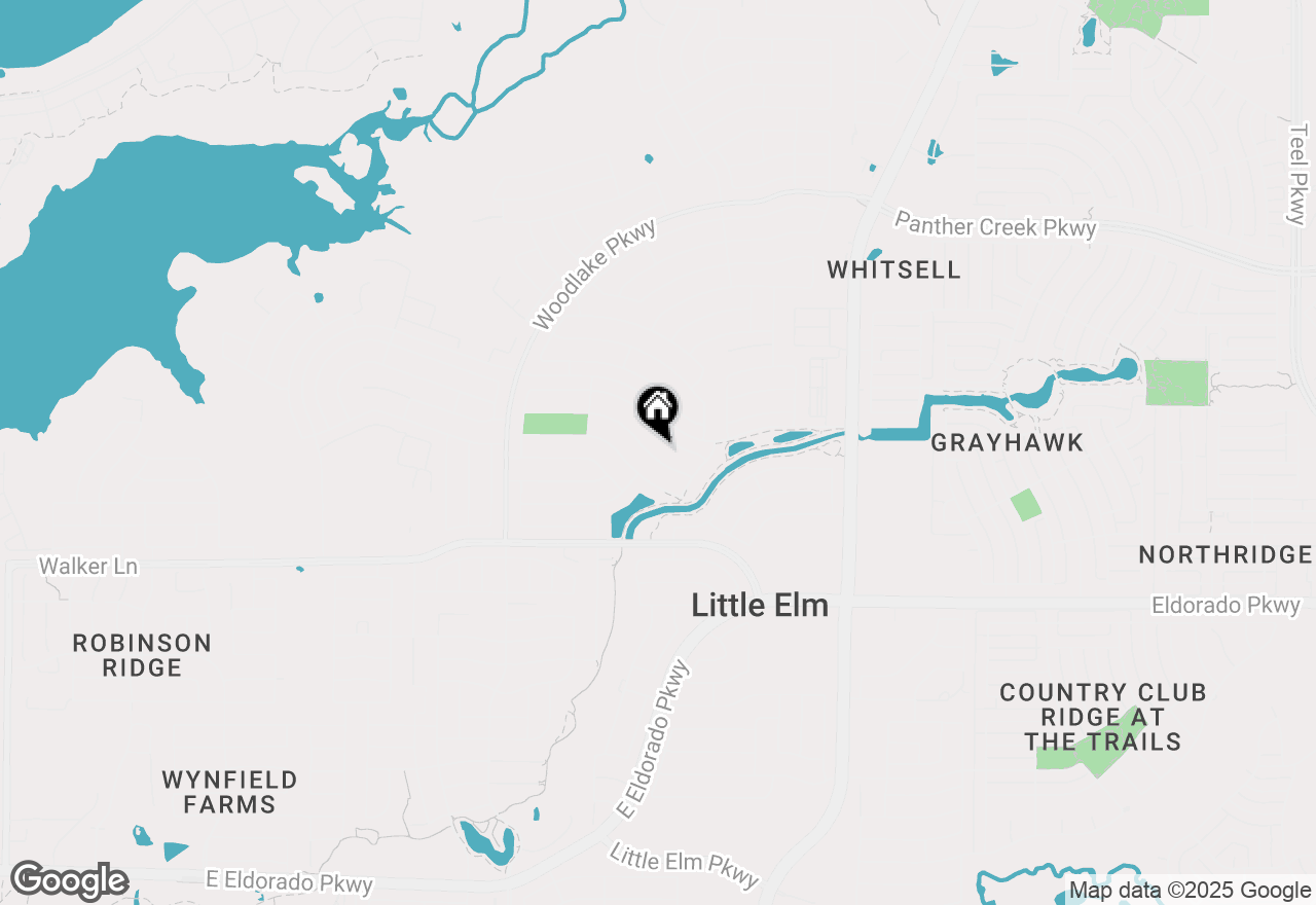 Map of 2453 Dawn Mist Drive, Little Elm, TX 75068
