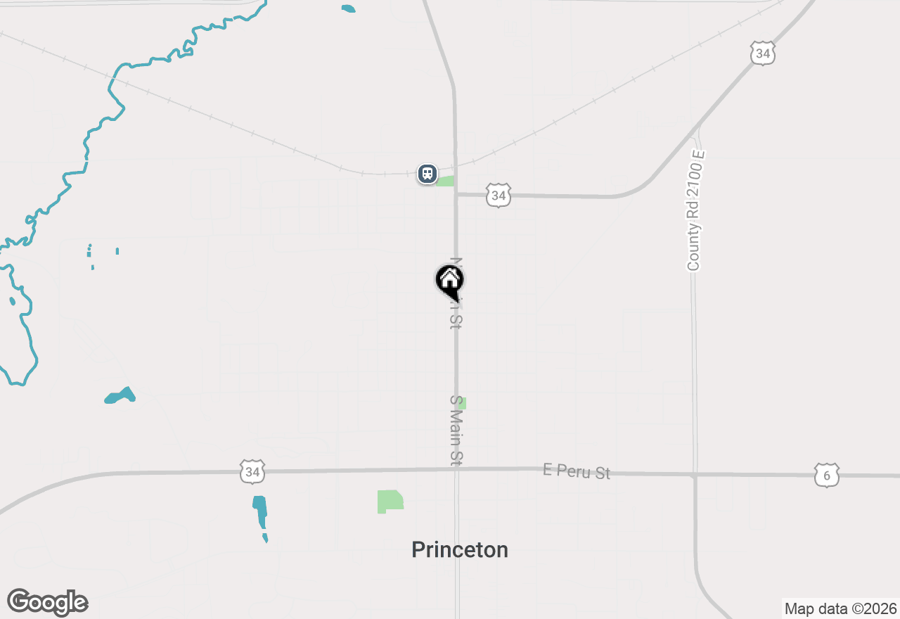 Map of 400 N Main Street, Princeton, IL 61356