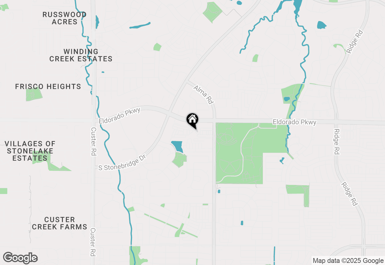Map of 3075 Willow Grove Boulevard #1505, Mckinney, TX 75070