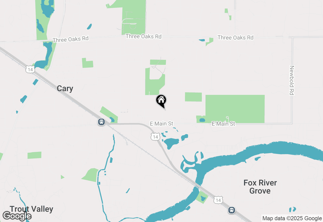 Map of 259 Pearl Street, Cary, IL 60013