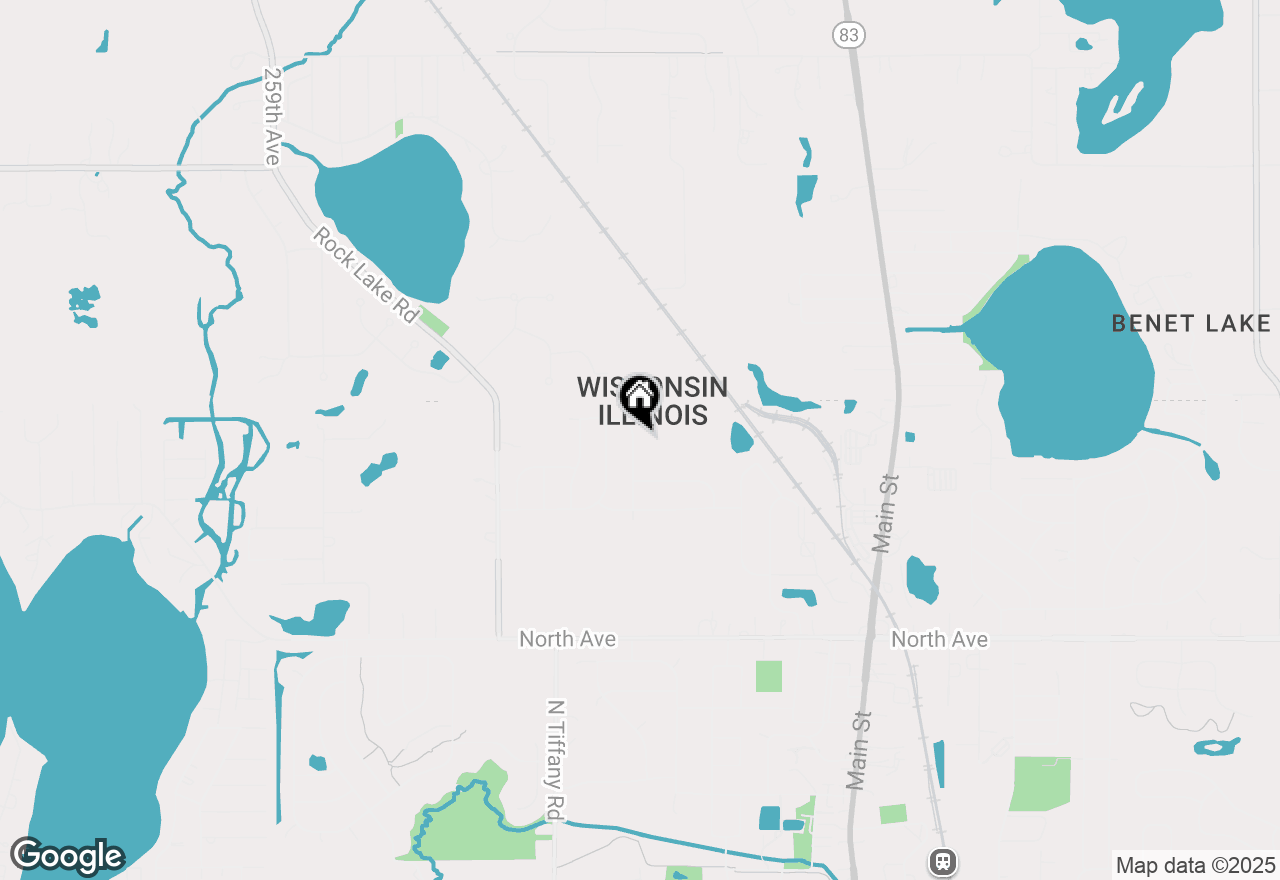 Map of 315 Hawthorn Lane, Antioch, IL 60002