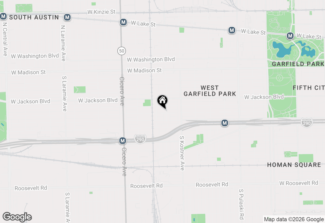 Map of 4516 W Van Buren Street, Chicago, IL 60624
