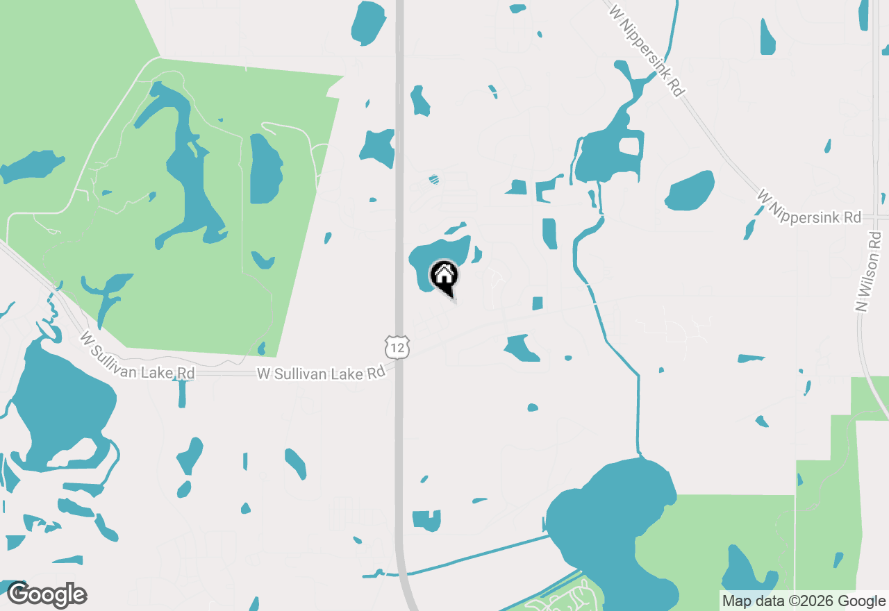 Map of 418 Red Oak Circle, Volo, IL 60020