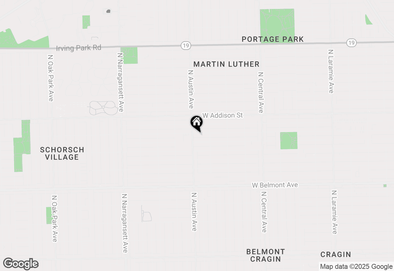Map of 5945 W Cornelia Avenue, Chicago, IL 60634