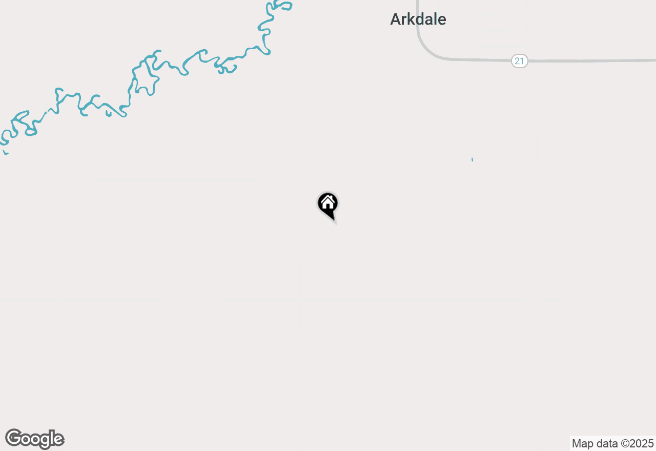 Map of 1662 17th Avenue, Arkdale, WI 54613