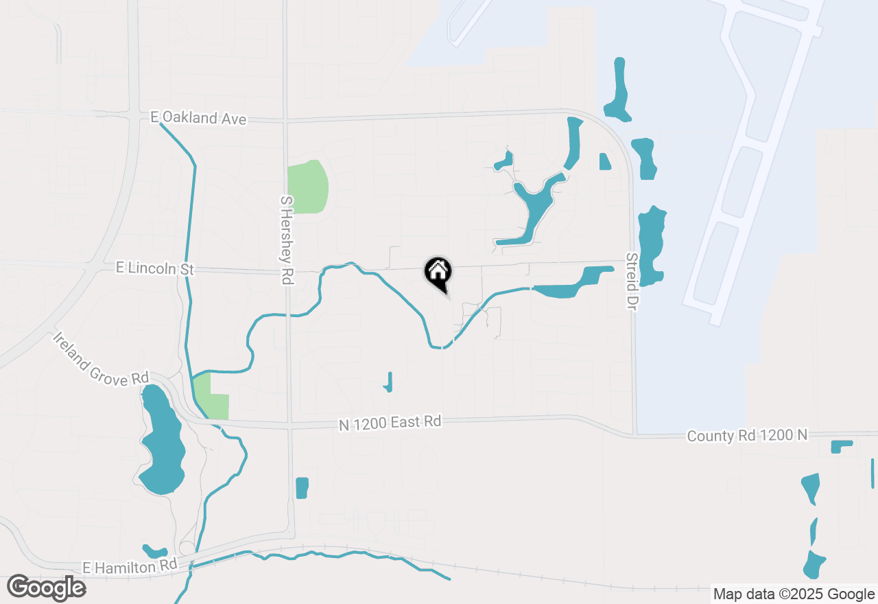 Map of 32 Stonebrook Court, Bloomington, IL 61704