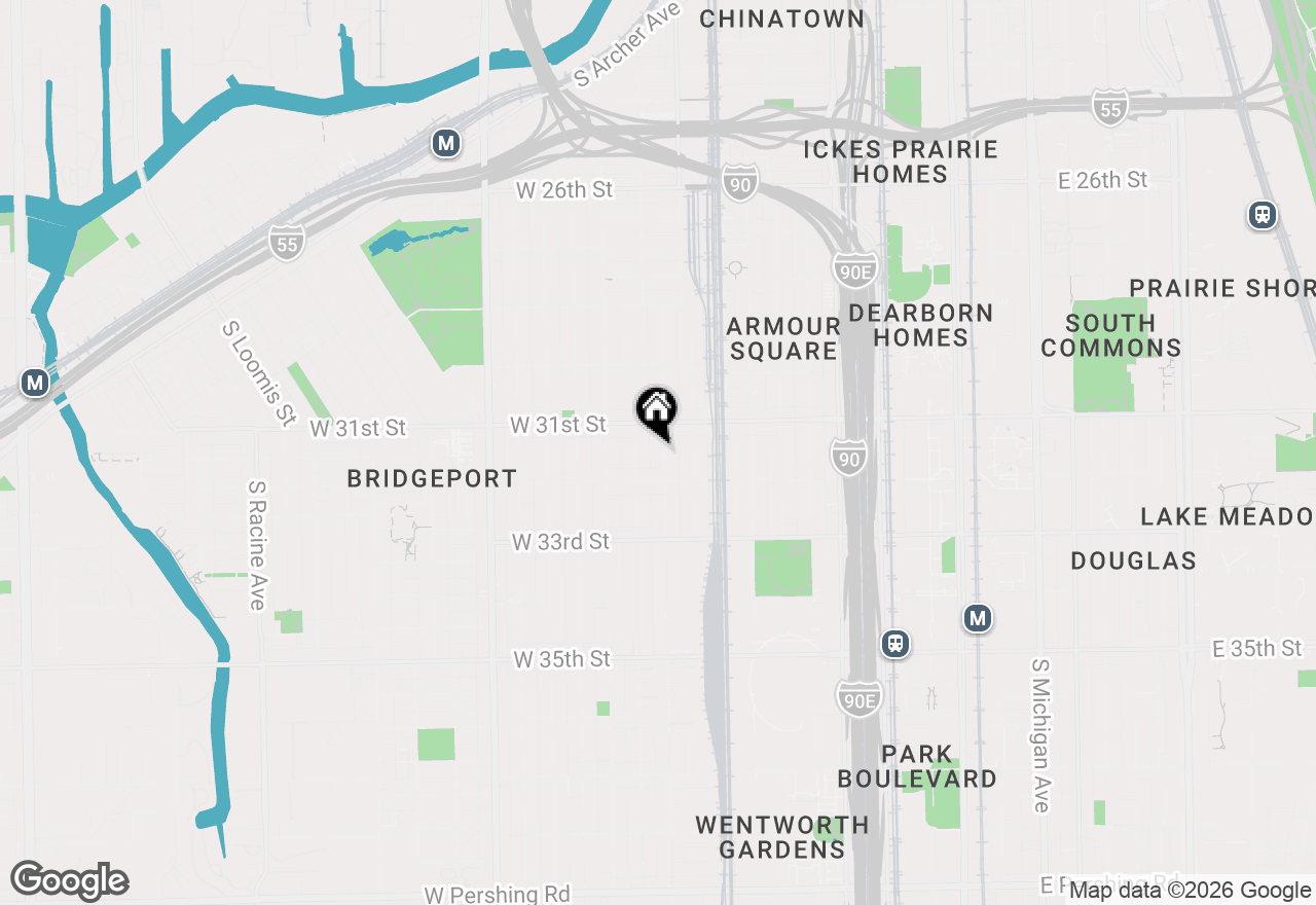 Map of 3132 S Normal Avenue, Chicago, IL 60616