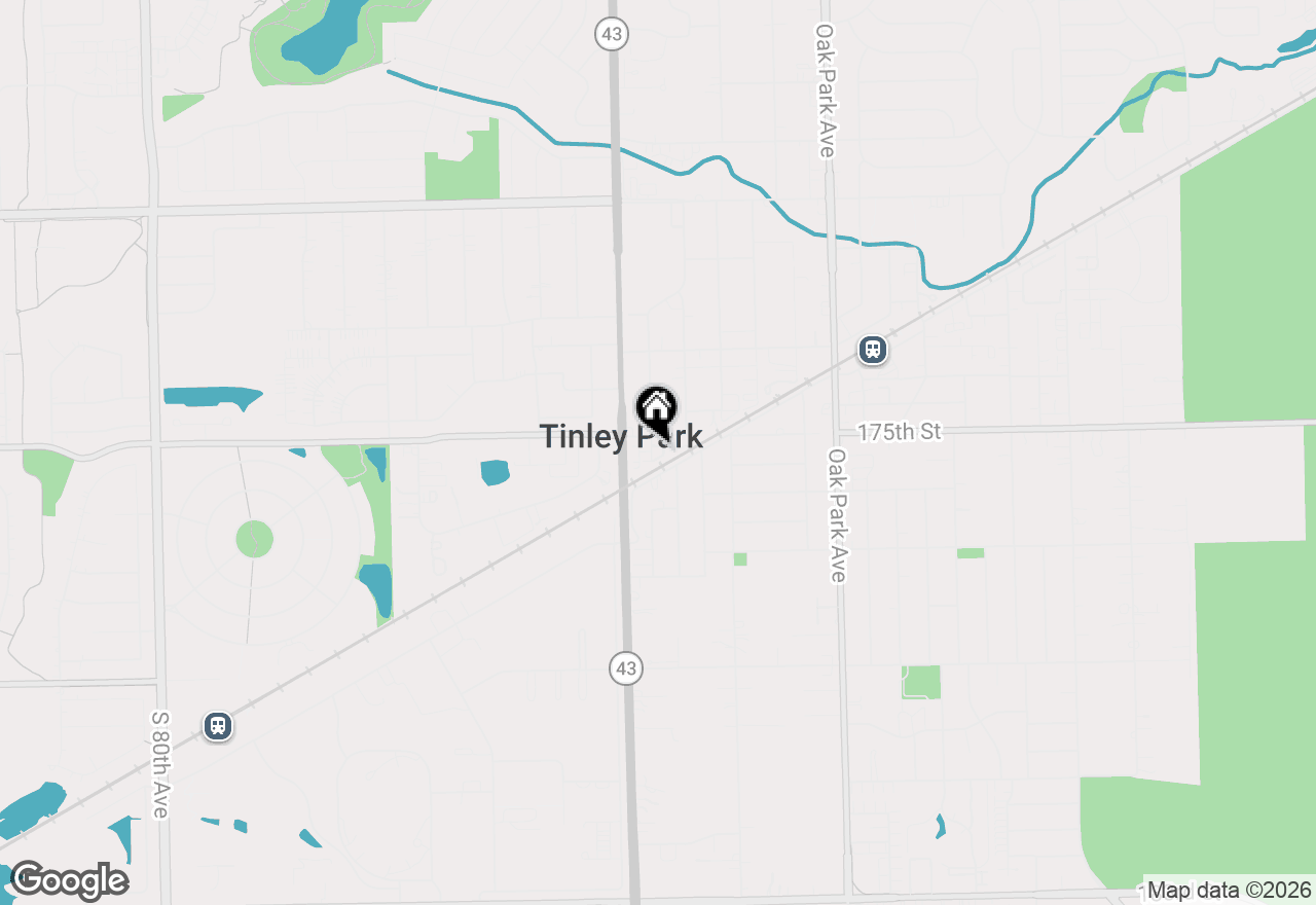 Map of 17525 S 71st Court #3D, Tinley Park, IL 60477
