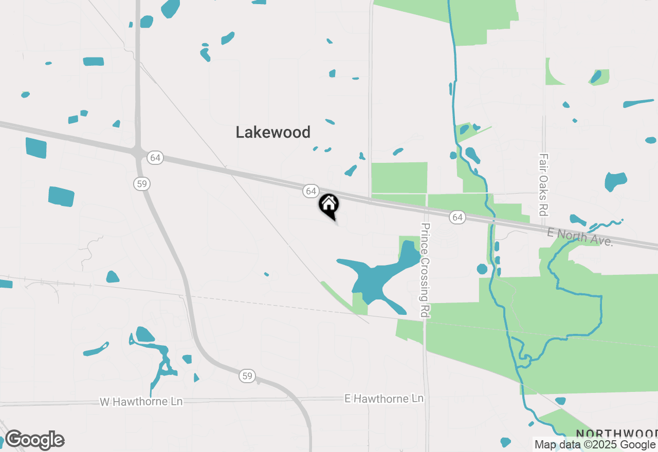 Map of 616 Meadowview Drive, West Chicago, IL 60185