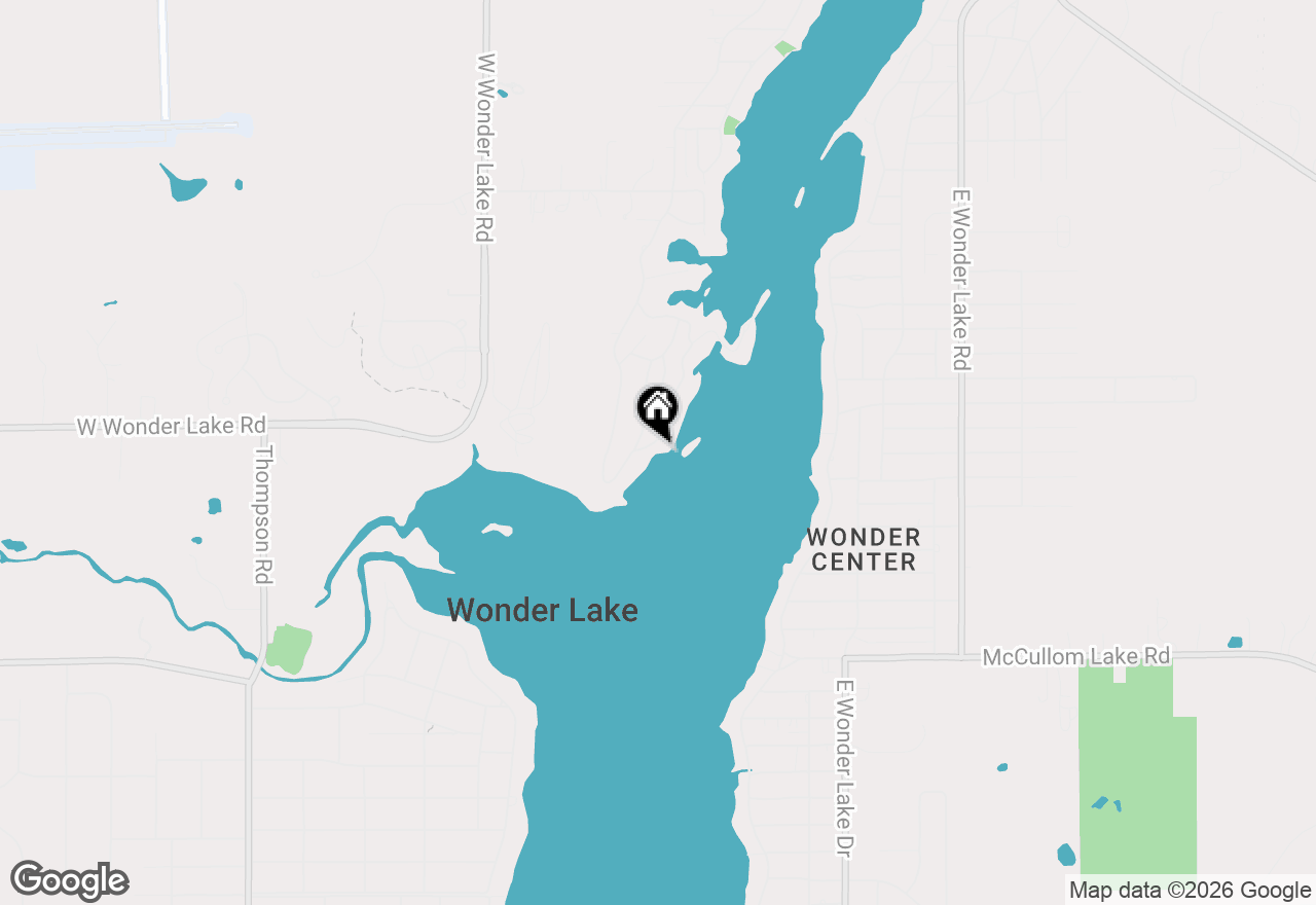 Map of 6901 Spruce Court, Wonder Lake, IL 60097