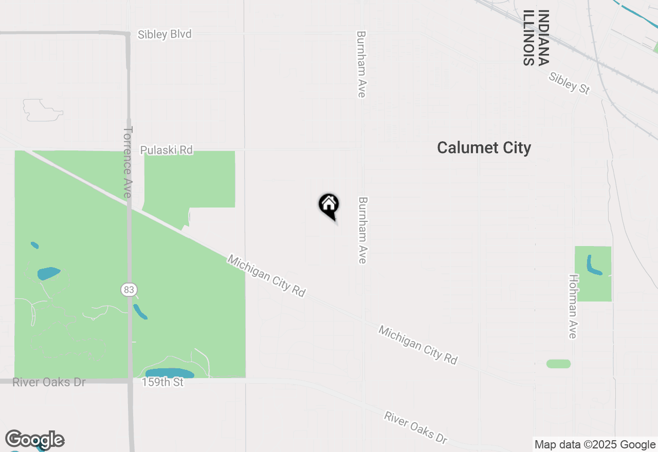 Map of 804 Mackinaw Avenue, Calumet City, IL 60409