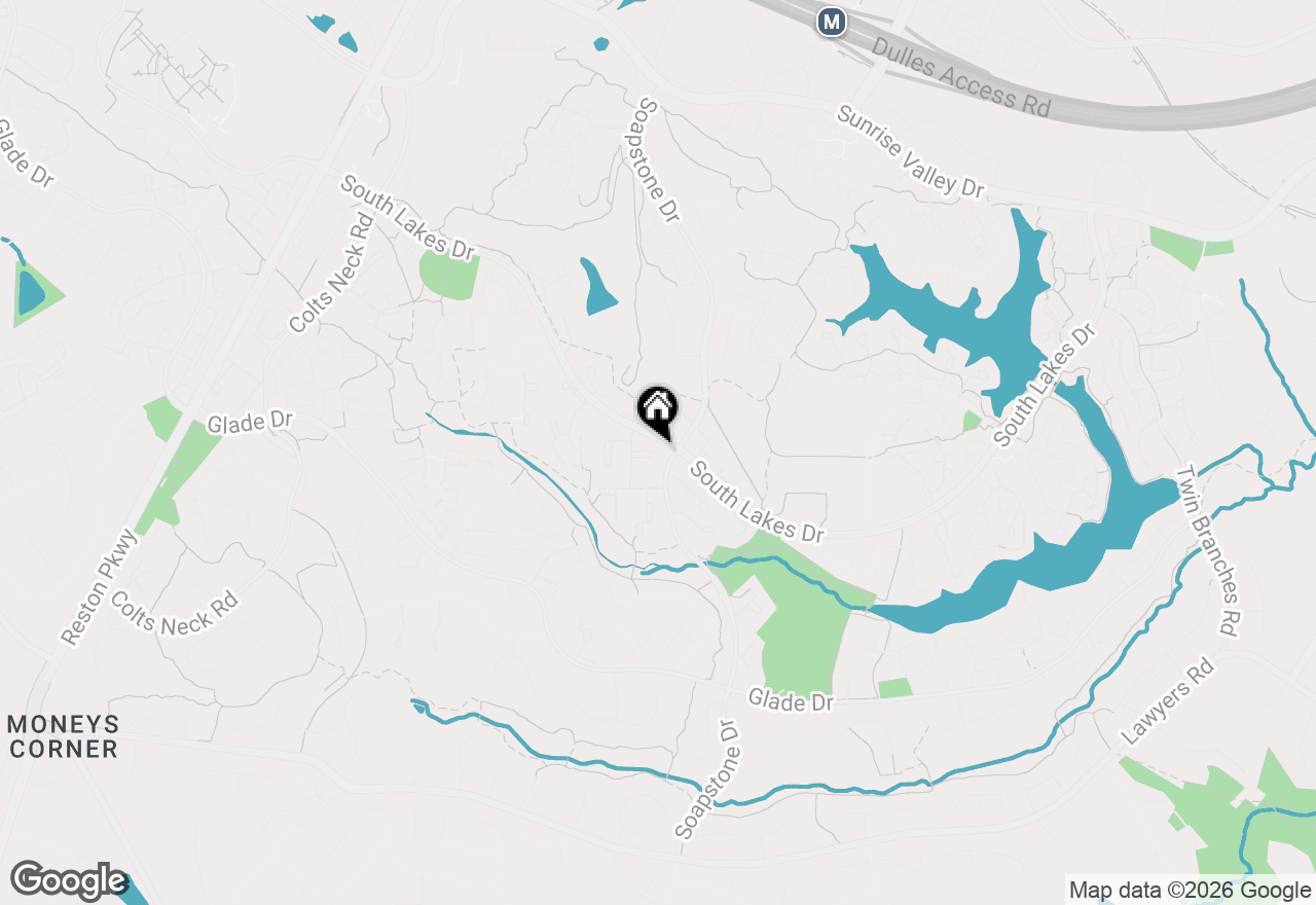 Map of 2239 Castle Rock Square #21C, Reston, VA 20191